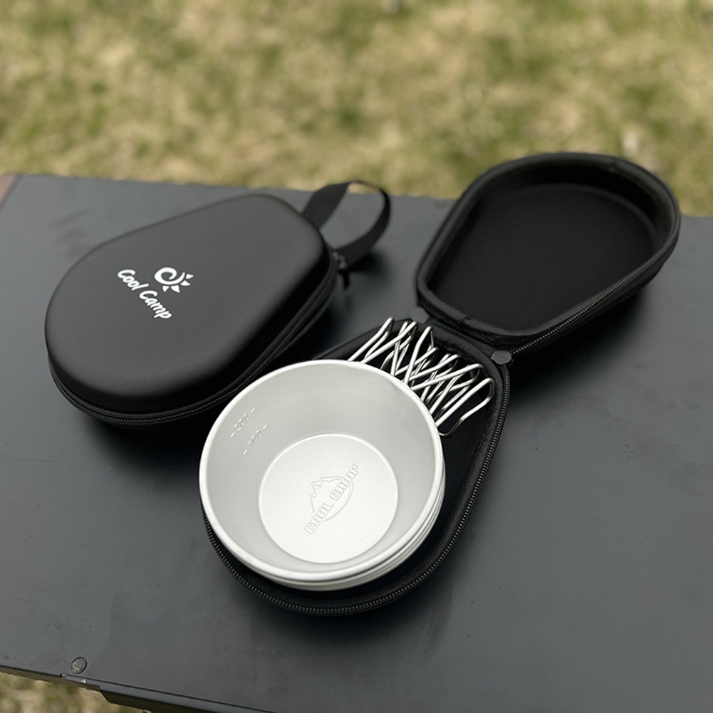 Camping Cooking Utensil Bag - 調理器具用バッグ、アウトドアキャンプ用バッグ、キャンプ用品、アウトドアアクティビティ用、コンパクトサイズ、スノーカップ5個収納可能、手持ち式、ウェビング付き。