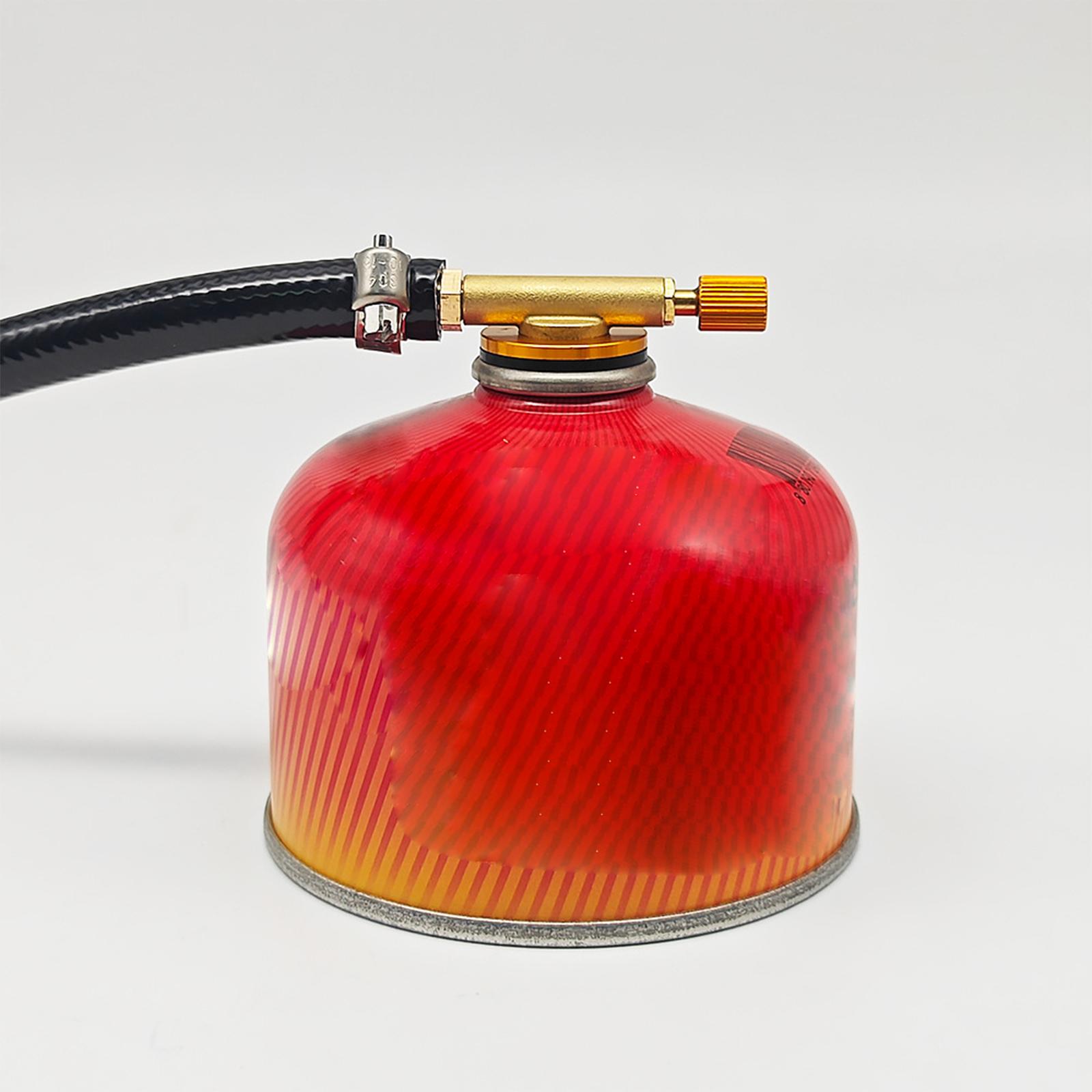 Camping Cooking Propane - ガスタンク補充アダプターホースポータブル銅製フィラーチューブ屋外調理ハイキングバックパッキンググリル用