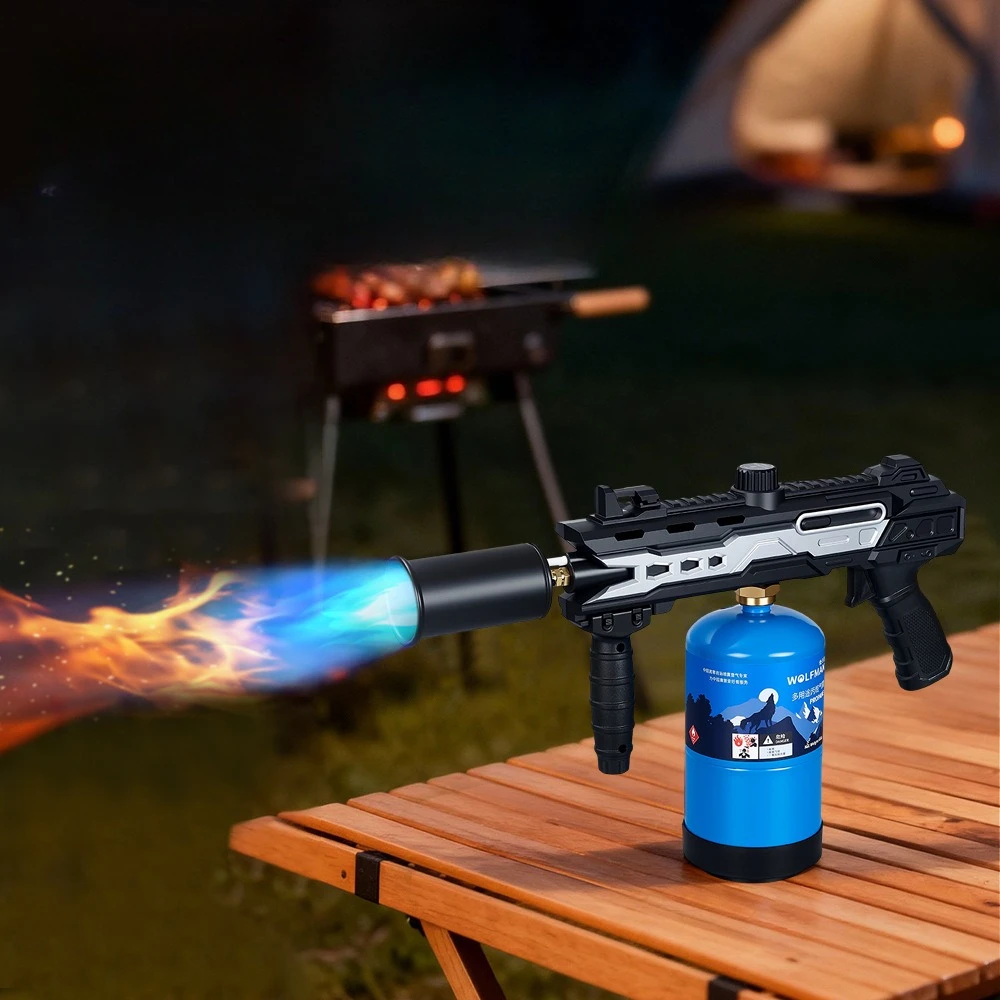 Camping Cooking Fire - 新型大口径高出力プロパンタンク焚き火トーチ キャンプ・庭用除草剤 火起こし器