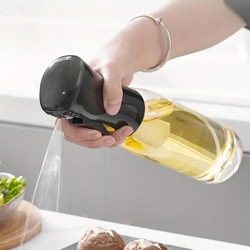 Camping Cooking Container - 200/300/500ml オイルスプレー オリーブオイルスプレーボトル キッチン調理用ディスペンサー キャンプ ベーキング