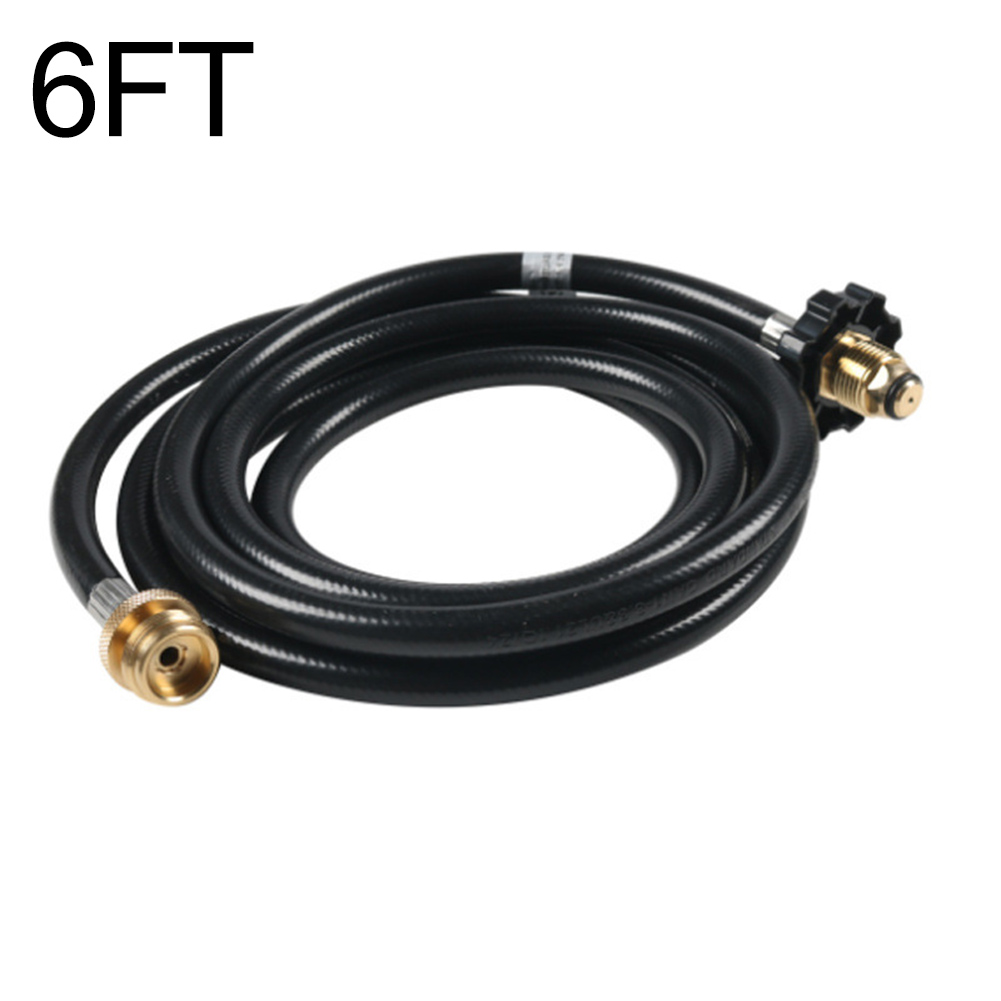 Camping Cooking Propane - ホース アウトドア調理用品 10フィート 真鍮製プロパンコネクター 1-20ポンドタンク対応 簡単設置