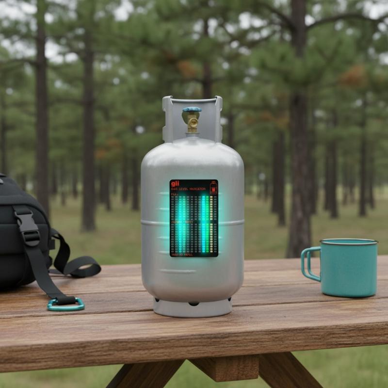 Camping Cooking Propane - ガスタンクレベルインジケーター磁気プロパンブタンLPG燃料メーター5kgから50kgのシリンダーに再利用可能キャンプキッチンバーベキューアクセサリー