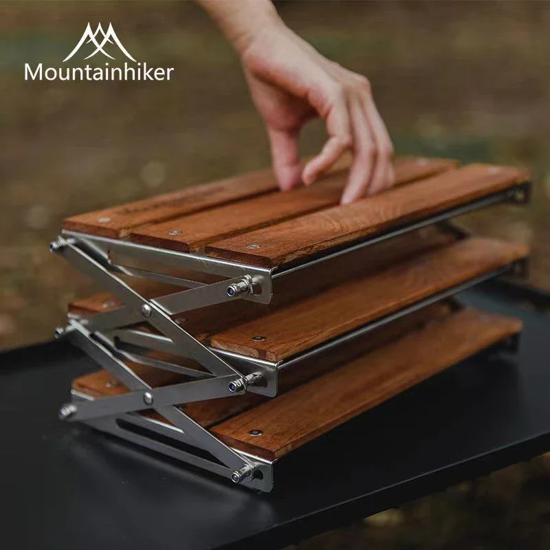 MOUNTAINHIKER 3段ラックアップグレードアウトド - Camping Outdoor Cooking Table のレビューと価格