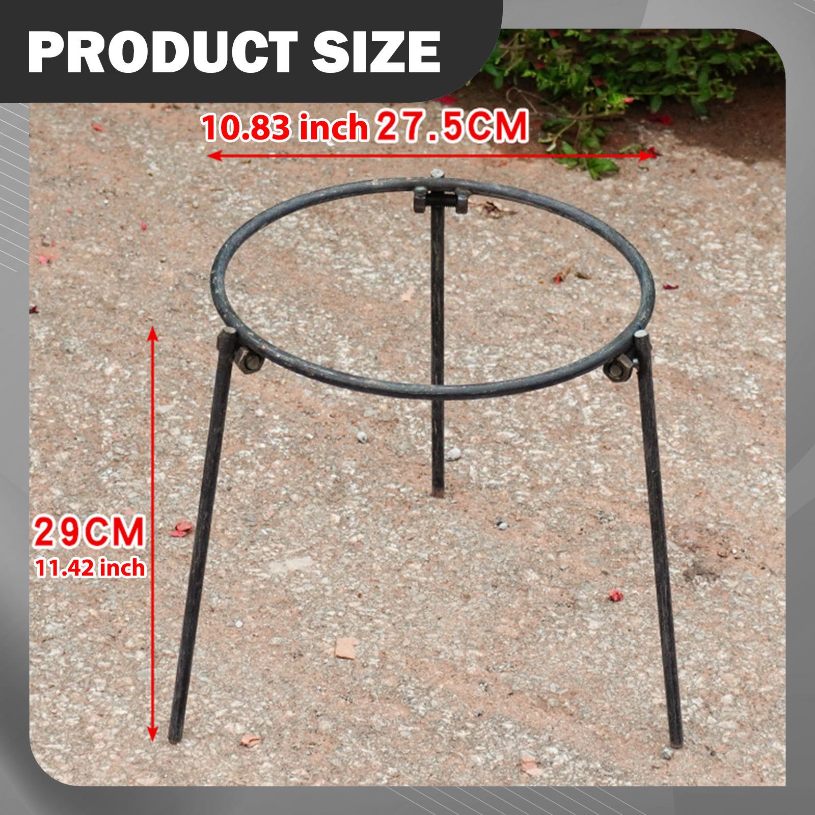 キャンプファイヤー三脚折りたたみグリルスタンドポータブルポッ - Camping Cooking Pot Tripod のレビューと価格