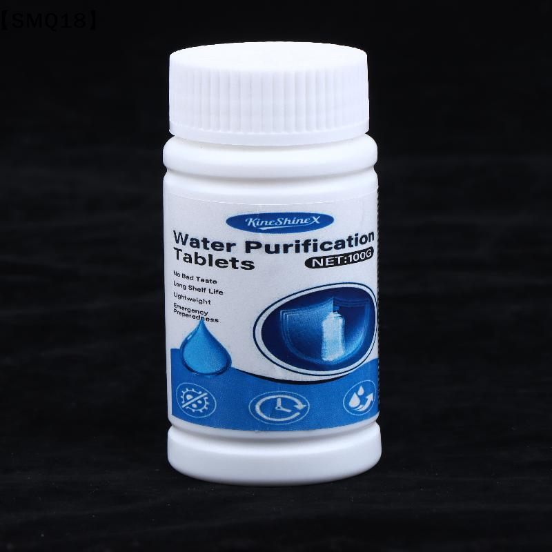 携帯用緊急飲料水浄化剤1本、速溶性浄水タブレット、キャンプ、 - Water Purification Tablet のレビューと価格