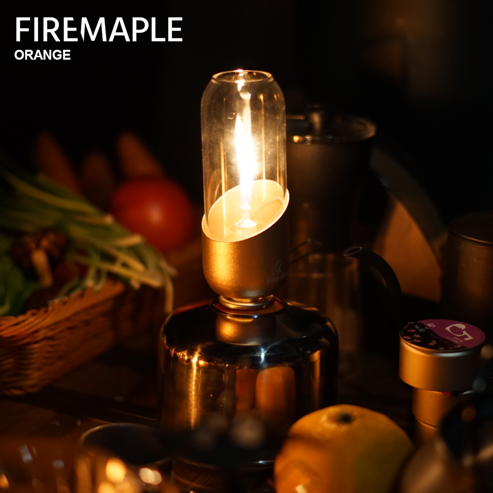 Fire mapleオレンジガスランタン、キャンプ、ハイキン - Camping Cooking System のレビューと価格