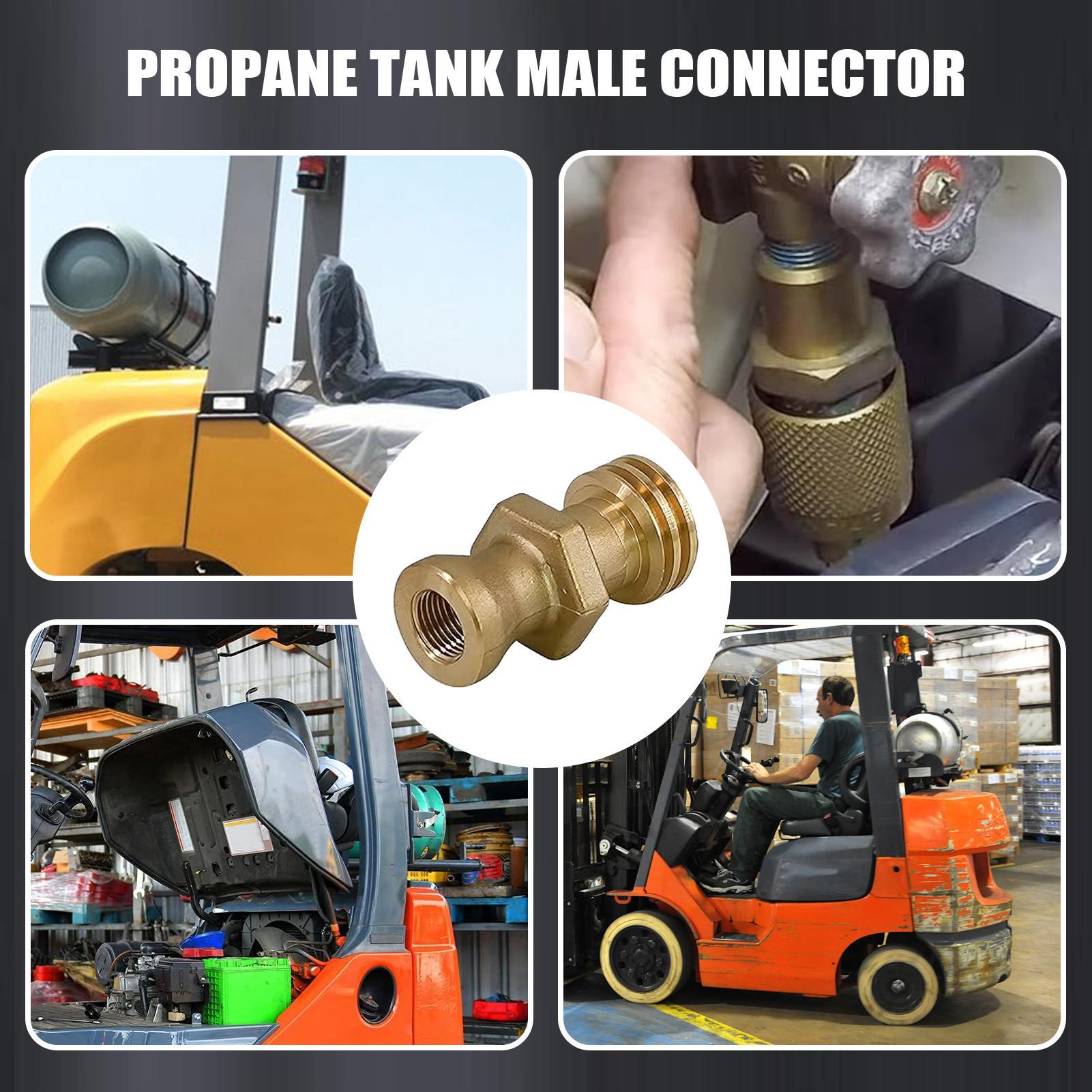 プロパンタンクコネクター オス型真鍮バルブ プロパン継手＆ア - Camping Cooking Propane のレビューと価格