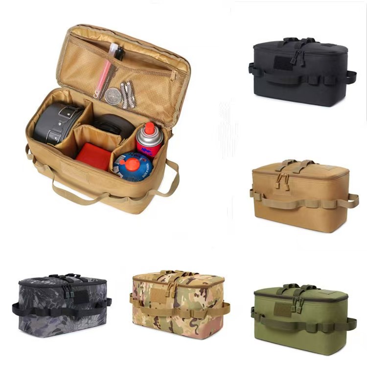 アウトドアポーチ キャンプ収納袋 調理器具オーガナイザー ポ - Camping Cooking Utensil Bag のレビューと価格