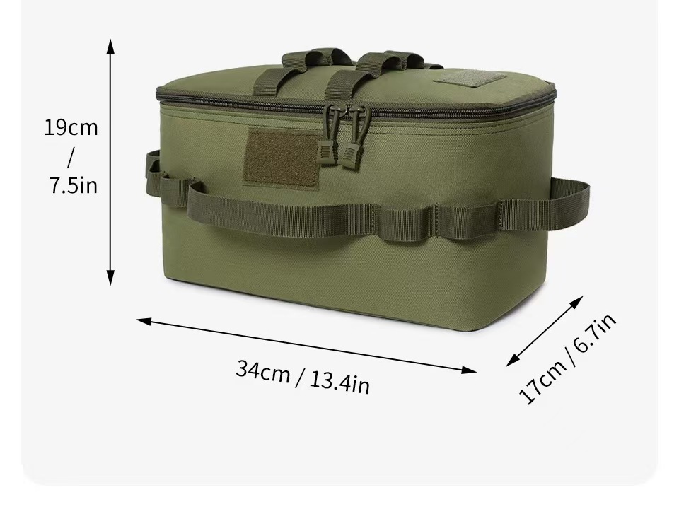アウトドアポーチ キャンプ収納袋 調理器具オーガナイザー ポ - Camping Cooking Utensil Bag のレビューと価格
