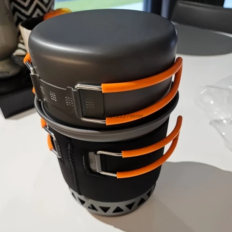 熱交換器付きキャンプ調理システム アウトドアガスバーナースト - Camping Cooking System のレビューと価格