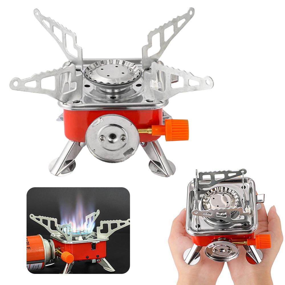 ポータブルバーナー キャンプ 折りたたみ式 防風 アウトドア - Camping Cooking Heater のレビューと価格