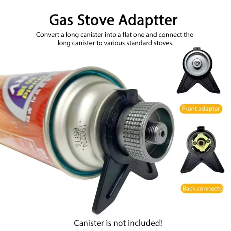 ブタンキャニスターアダプター屋外キャンプガスストーブコンバー - Camping Cooking Propane のレビューと価格