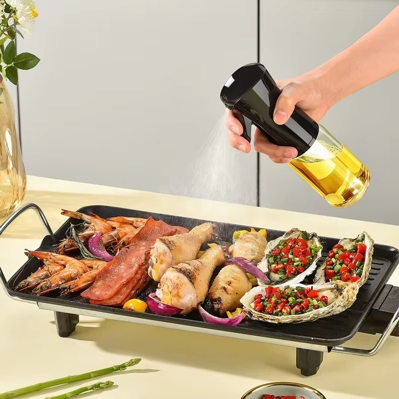 250ml オイルスプレーボトル。キッチンでの調理、オリーブ - Camping Cooking Container のレビューと価格