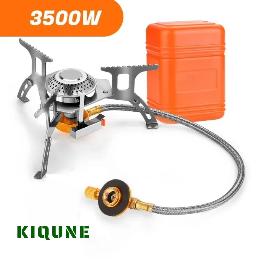 キャンプガスストーブポータブル折りたたみ屋外バックパッキング - Camping Cooking System のレビューと価格