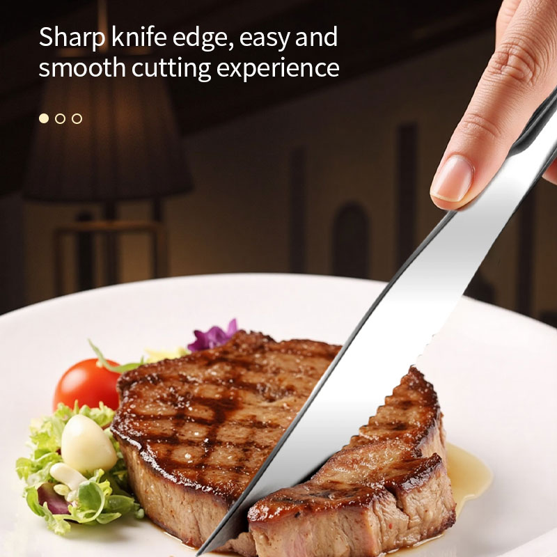 高級ステンレス製旅行用食器セット、ナイフ、フォーク、スプーン - Camping Cooking Cutlery Set のレビューと価格