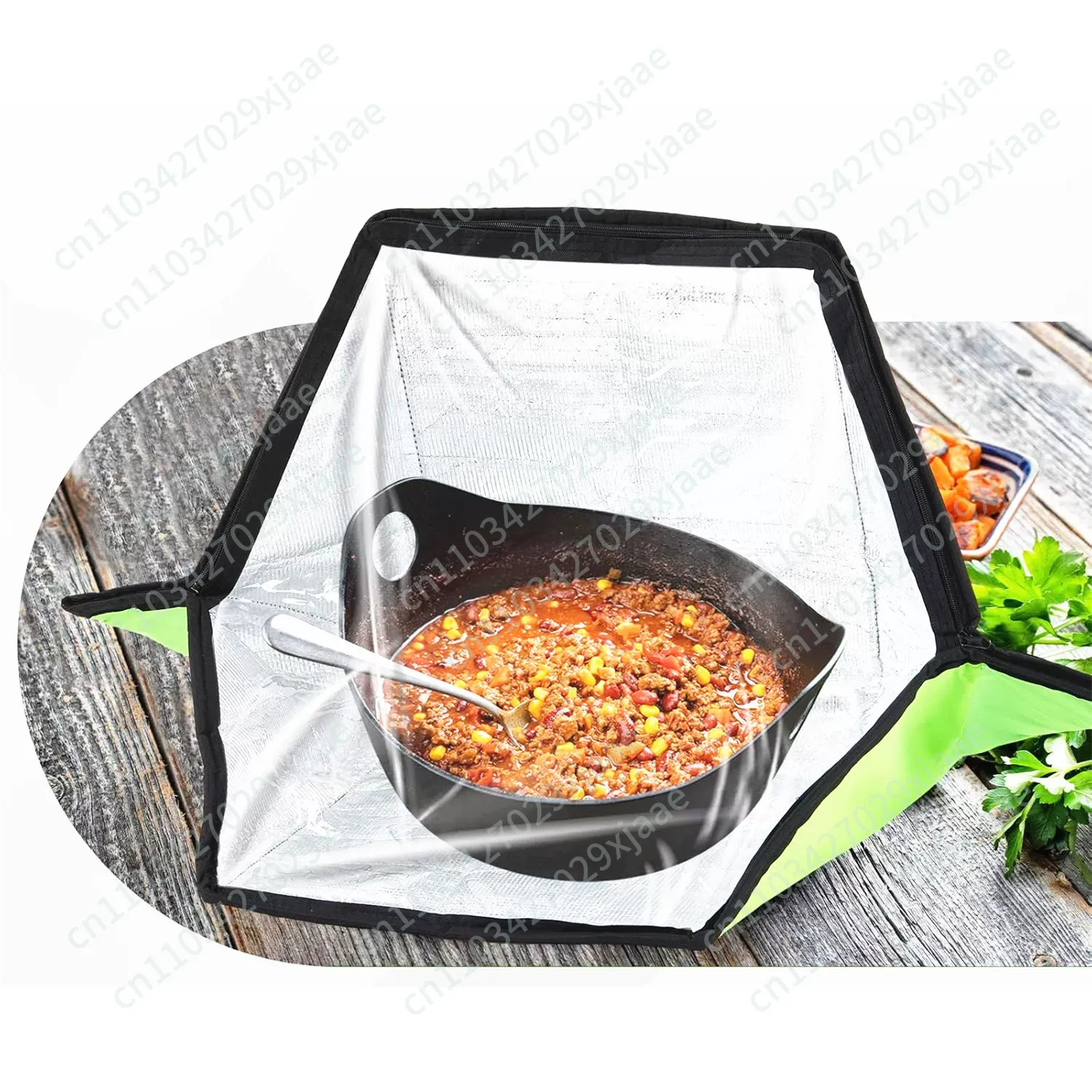ポータブルソーラーオーブンバッグクッカー、太陽光屋外キャンプ - Solar Oven Camp のレビューと価格