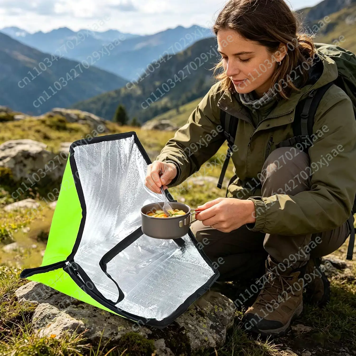 ポータブルソーラーオーブンバッグクッカー、太陽光屋外キャンプ - Solar Oven Camp のレビューと価格