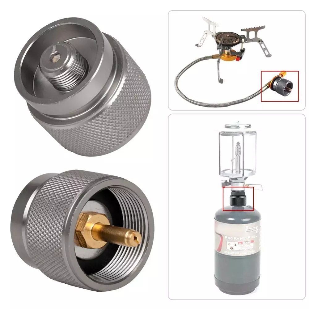 ポリプロピレン-キャンプ用燃料タンクアダプター,1ポンドのシ - Camping Cooking Propane のレビューと価格