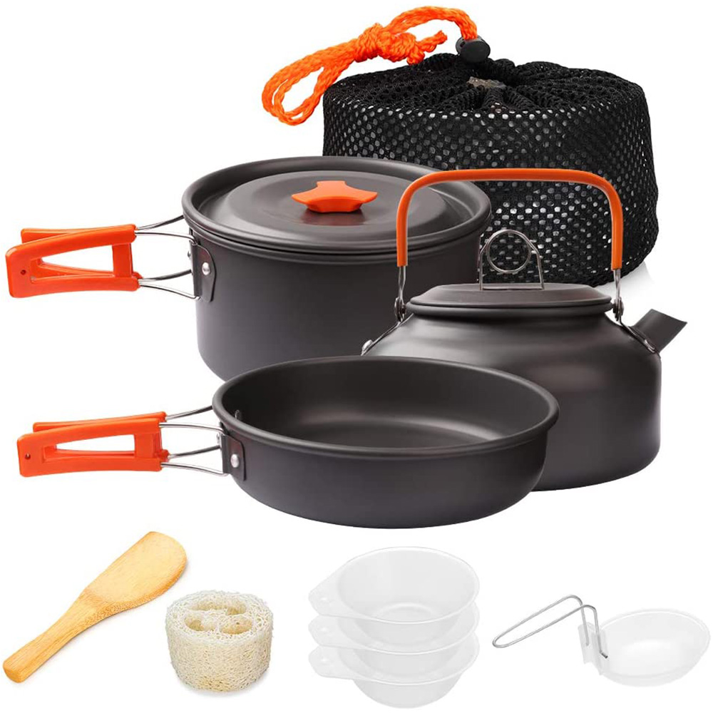 1 ピース/1 セットキャンプ調理器具キット屋外調理セットア - Camping Cooking Kits のレビューと価格