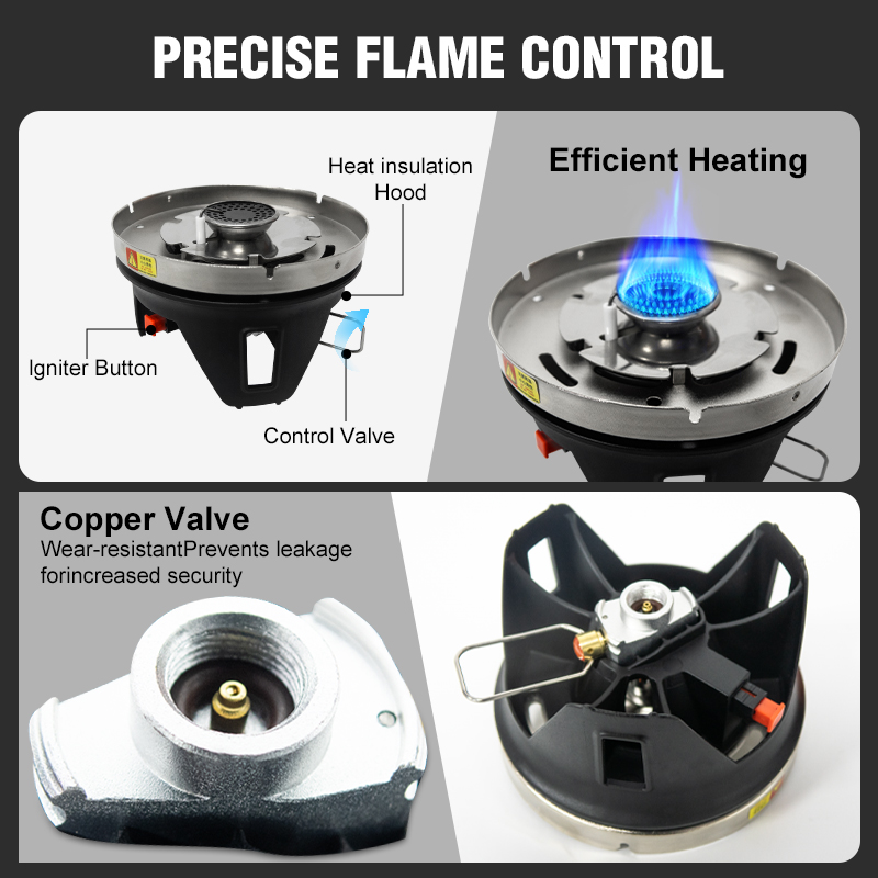 WESTTUNE アウトドアクッキングシステム キャンプ用プ - Camping Cooking Propane のレビューと価格