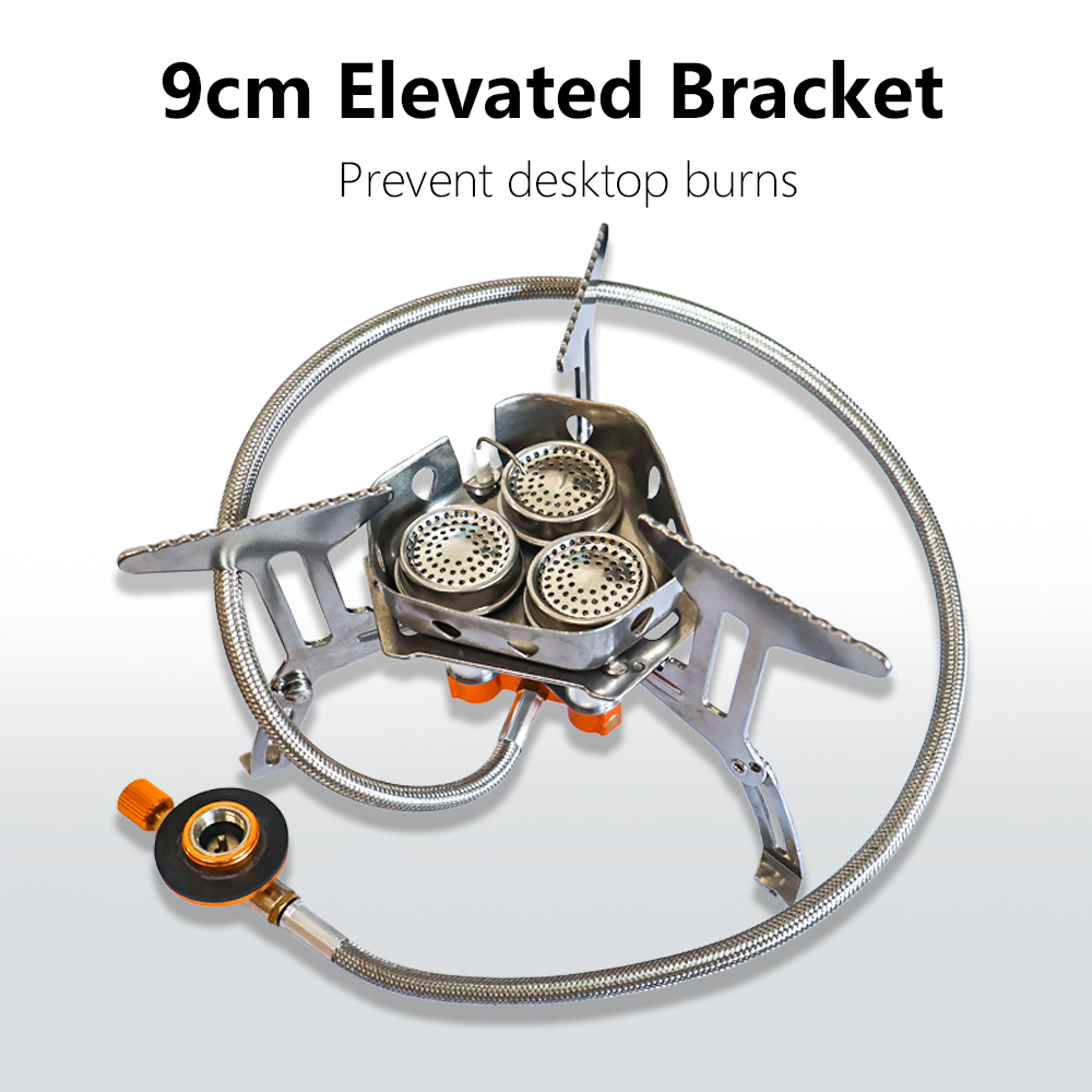 Tarka キャンプガスストーブ 5800 ワット 3 ヘッ - Camping Cooking Heater のレビューと価格