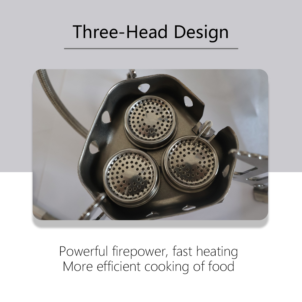 Tarka キャンプガスストーブ 5800 ワット 3 ヘッ - Camping Cooking Heater のレビューと価格