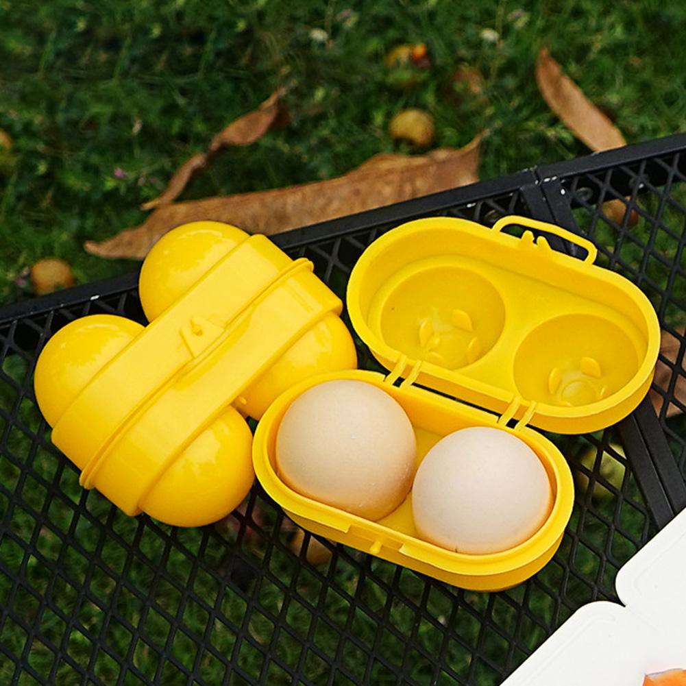 卵を保管するためのポータブルプラスチックエッグホルダー,ピク - Camping Cooking Container のレビューと価格