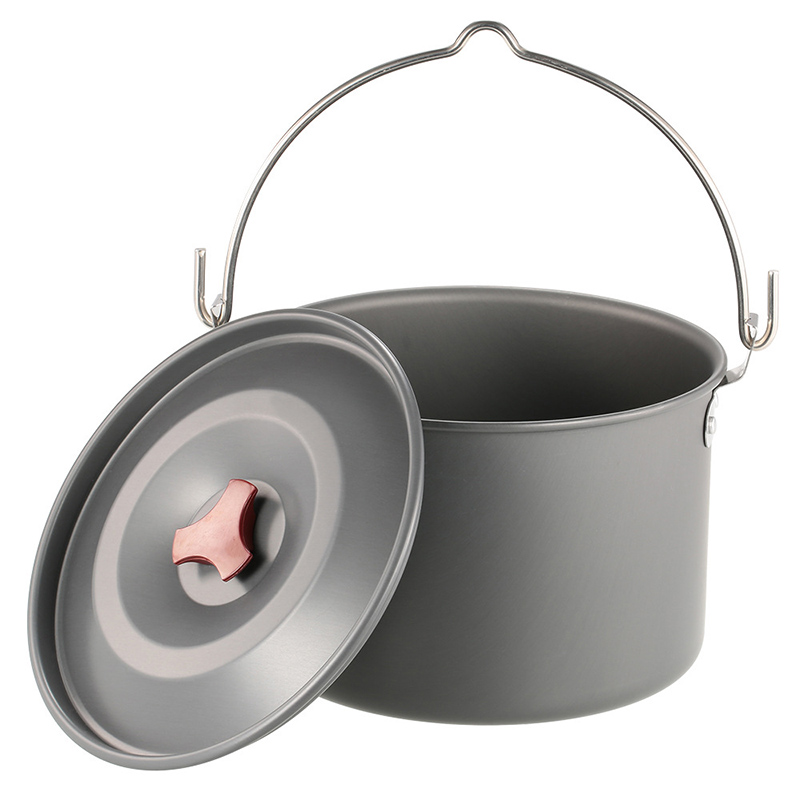 4L キャンプ用吊り下げ鍋 キャンプ三脚 火に吊るす鍋 屋外 - Camping Cooking Pot Tripod のレビューと価格