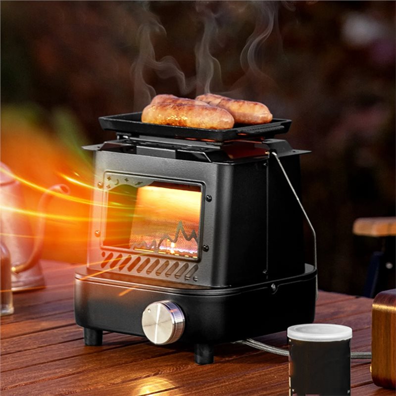 【ビッグセール】アウトドアヒーター、ポータブルレトロ調理スト - Camping Cooking Heater のレビューと価格