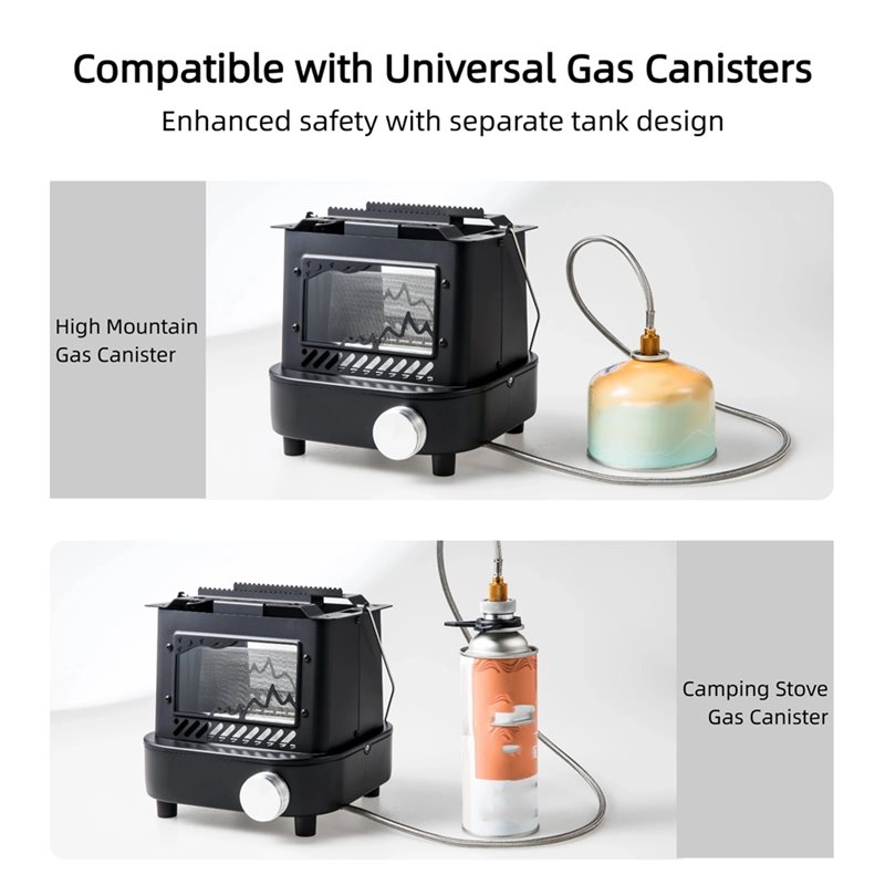 【ビッグセール】アウトドアヒーター、ポータブルレトロ調理スト - Camping Cooking Heater のレビューと価格