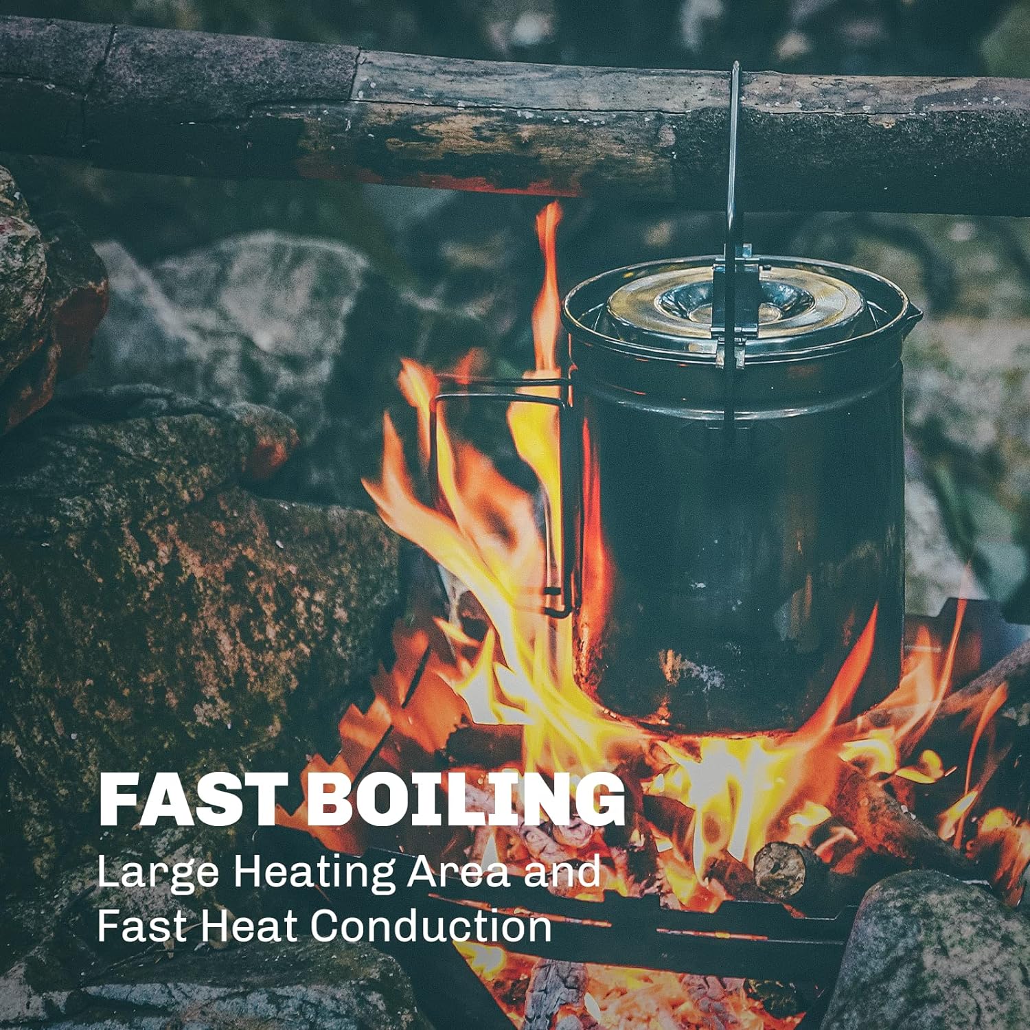 Fire-maple 1.2lステンレス鋼スチーマーポット、 - Camping Cooking System のレビューと価格