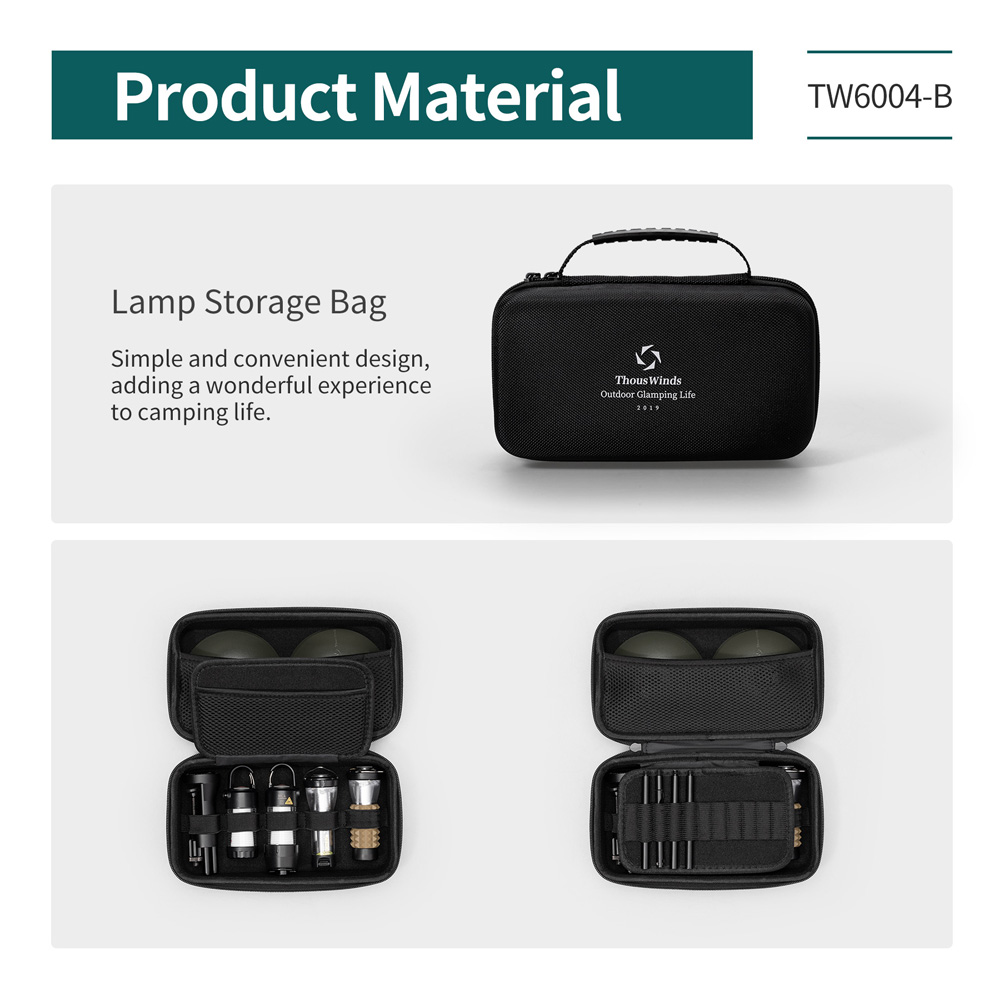 Thous windsアウトドアキャンプランタンバッグ、ポー - Camping Cooking Container のレビューと価格