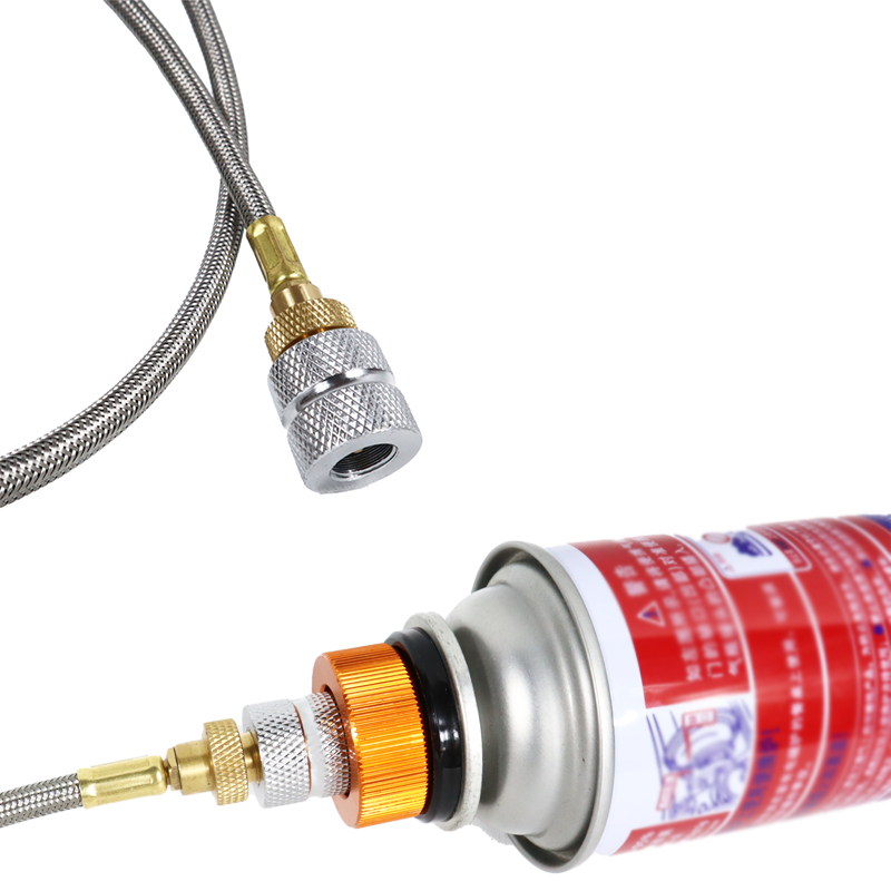 キャンプ用ガスストーブ プロパン補充アダプター ガスタンク接 - Camping Cooking Propane のレビューと価格