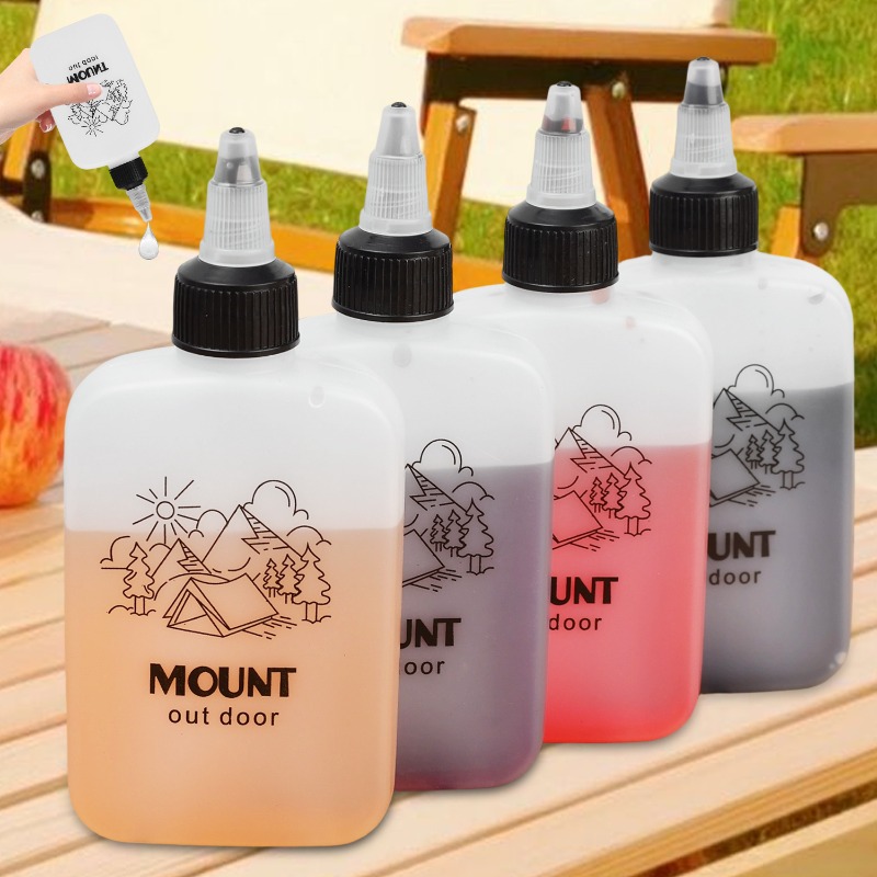 アウトドアキャンプやバーベキュー用オリーブオイルボトル、先細 - Camping Cooking Container のレビューと価格