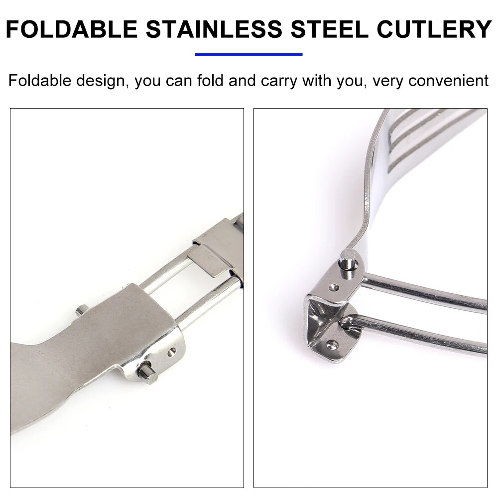 3 個 1 セットポータブルアウトドアキャンプ旅行ピクニック - Camping Cooking Cutlery Set のレビューと価格