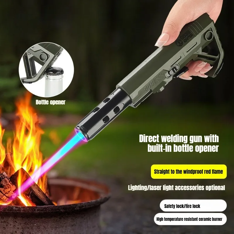 新しいブタンガスライター、高級感、防風、インフレータブルライ - Camping Cooking Fire のレビューと価格