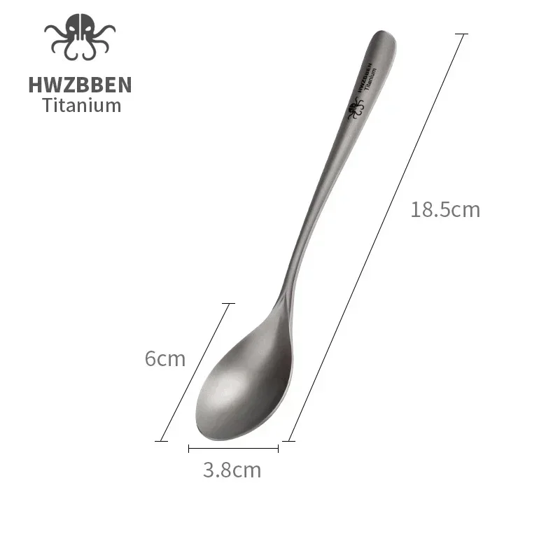 Hwzbben-チタン屋外キャンプ用食器、箸、フォーク、スプ - Camping Cooking Cutlery Set のレビューと価格