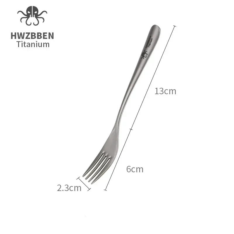 Hwzbben-チタン屋外キャンプ用食器、箸、フォーク、スプ - Camping Cooking Cutlery Set のレビューと価格