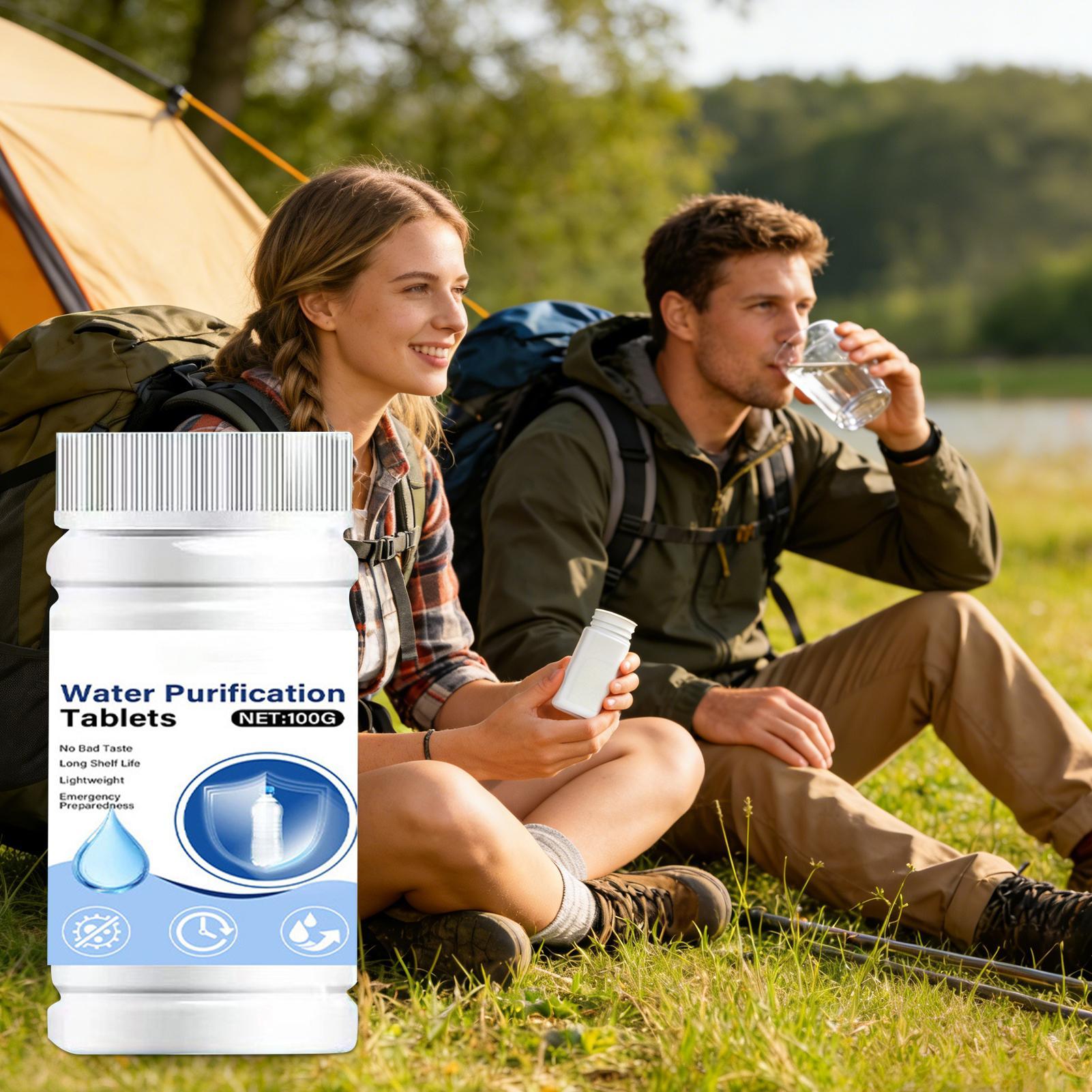 携帯用浄水タブレット、効果的で速溶性があり安全な飲料水フィル - Water Purification Tablet のレビューと価格
