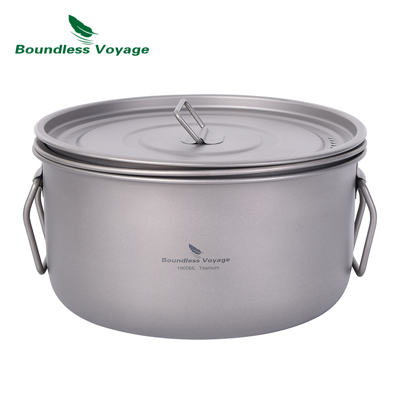 無限の航海-多機能調理鍋、チタン蒸し器、スープ鍋、蓋付きフラ - Camping Cooking Kits のレビューと価格